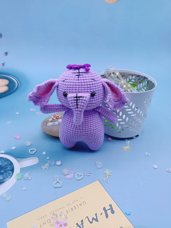 Handcrafted Crochet Elephant - A Truly Special Gift