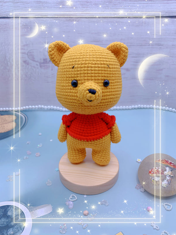 Adorable Handmade Crochet Winnie the Pooh