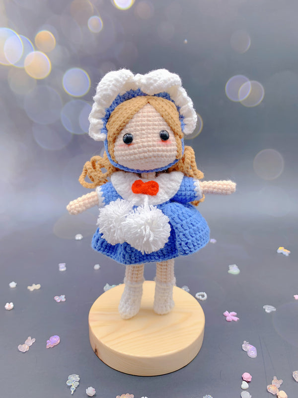 Handcrafted Crochet Doll - Little Girl