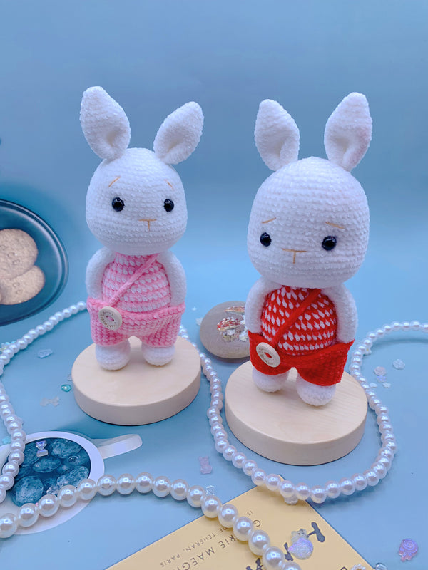 Adorable Handcrafted Crochet Bunny - A Charming Addition to Your Collection!