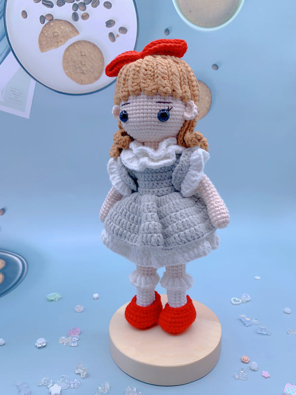 Handcrafted Crochet Doll - Little Girl