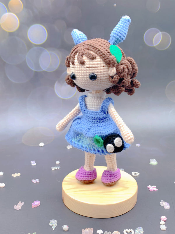 Handcrafted Crochet Doll - Little Girl